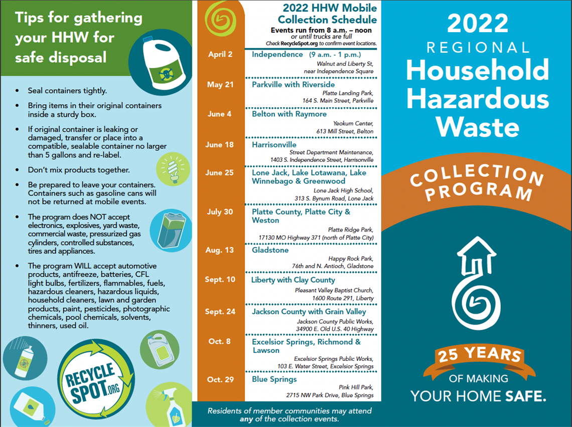 Household Hazardous Waste Mobile Collection City of Belton